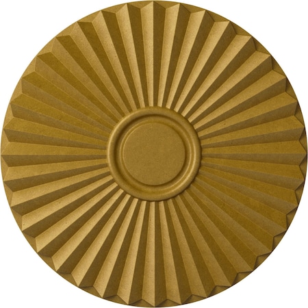 Shakuras Ceiling Medallion (For Canopies up to 5"), Hand-Painted Pharaohs Gold, 19 3/4"OD x 1 3/8"P